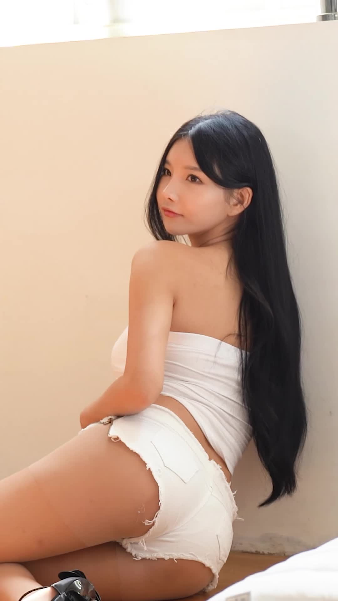 韓國 清純 延智 熱褲