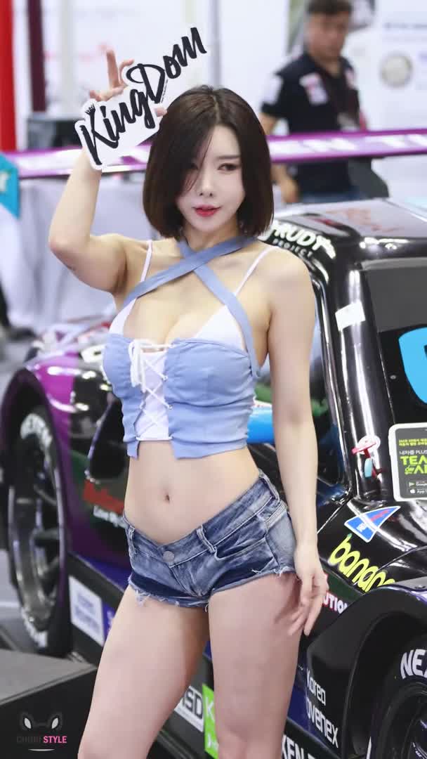 韓國 【 汽車沙龍 】賽車模特兒 宋珠A