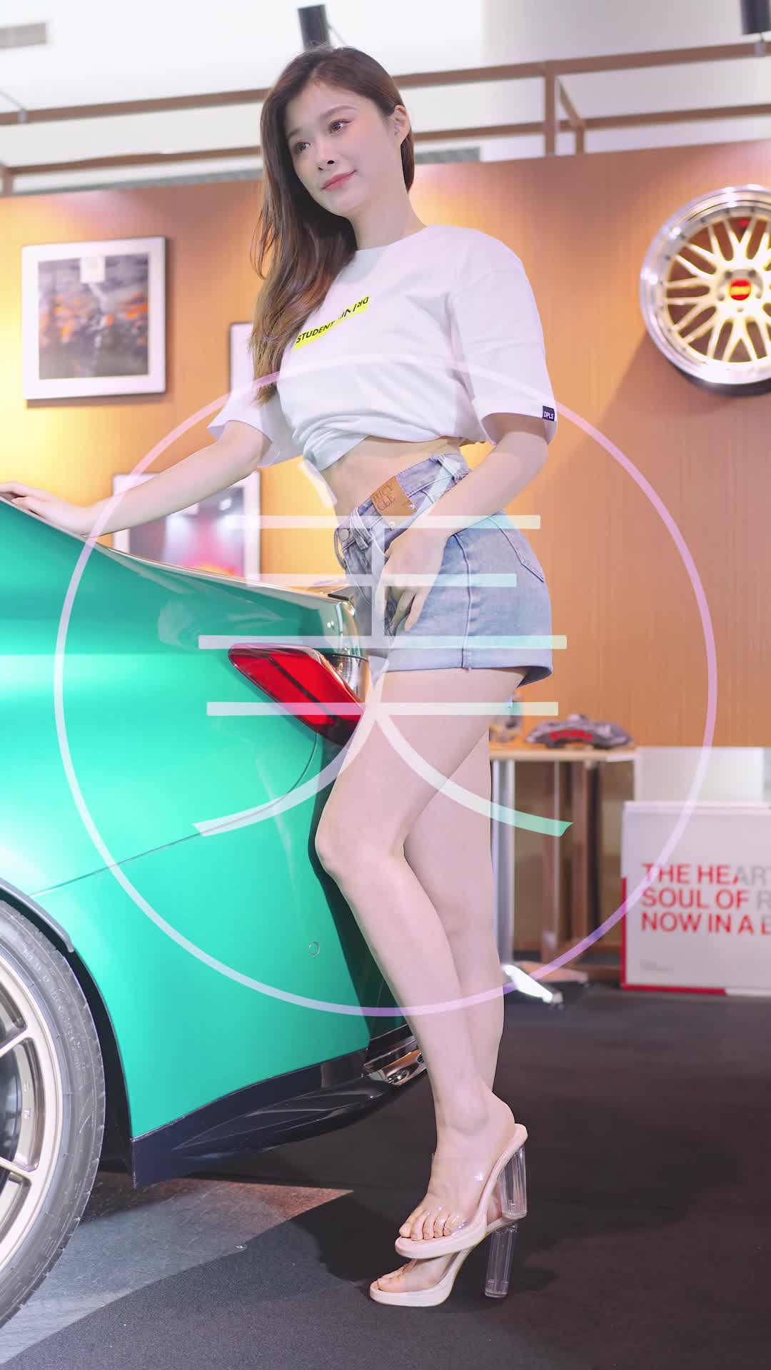 中國 上海AI轉換車展【 汽車沙龍 】賽車模特