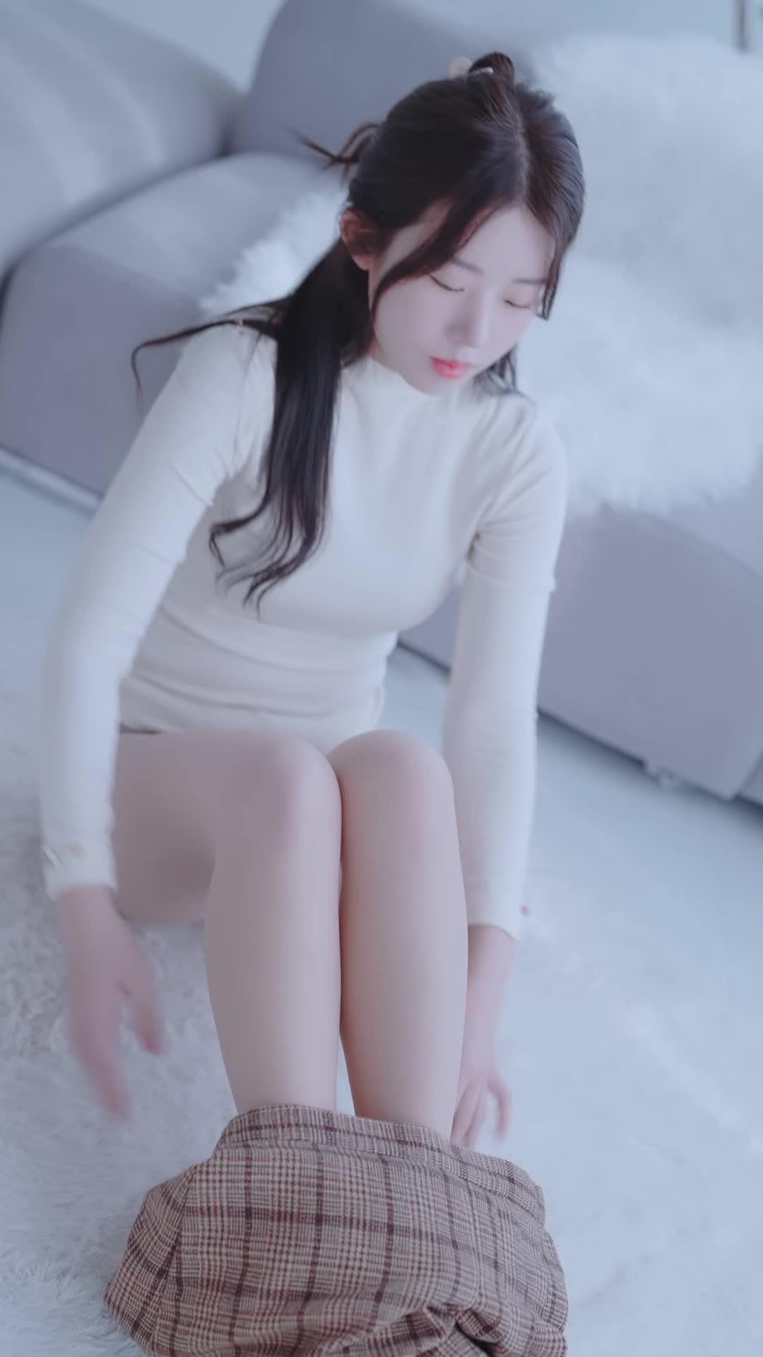 韓國 越來越脫的 超貼近 絲襪 女朋友 內衣  襪子 模特 楊瑞潤