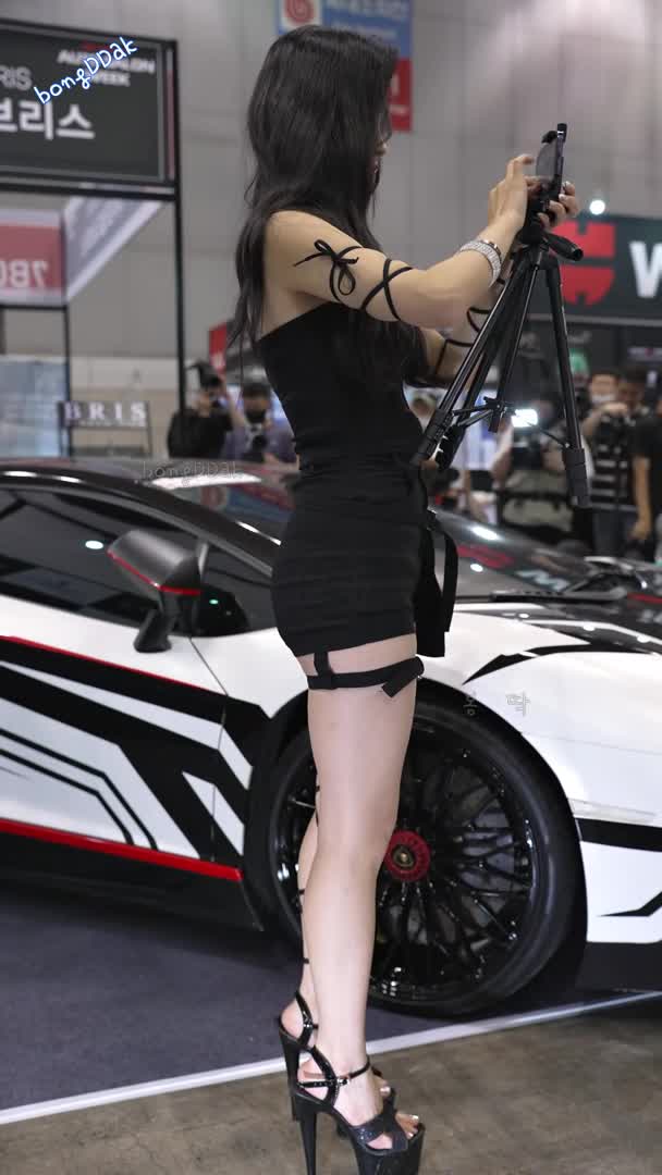 韓國【 汽車沙龍 】賽車模特兒 洪志恩