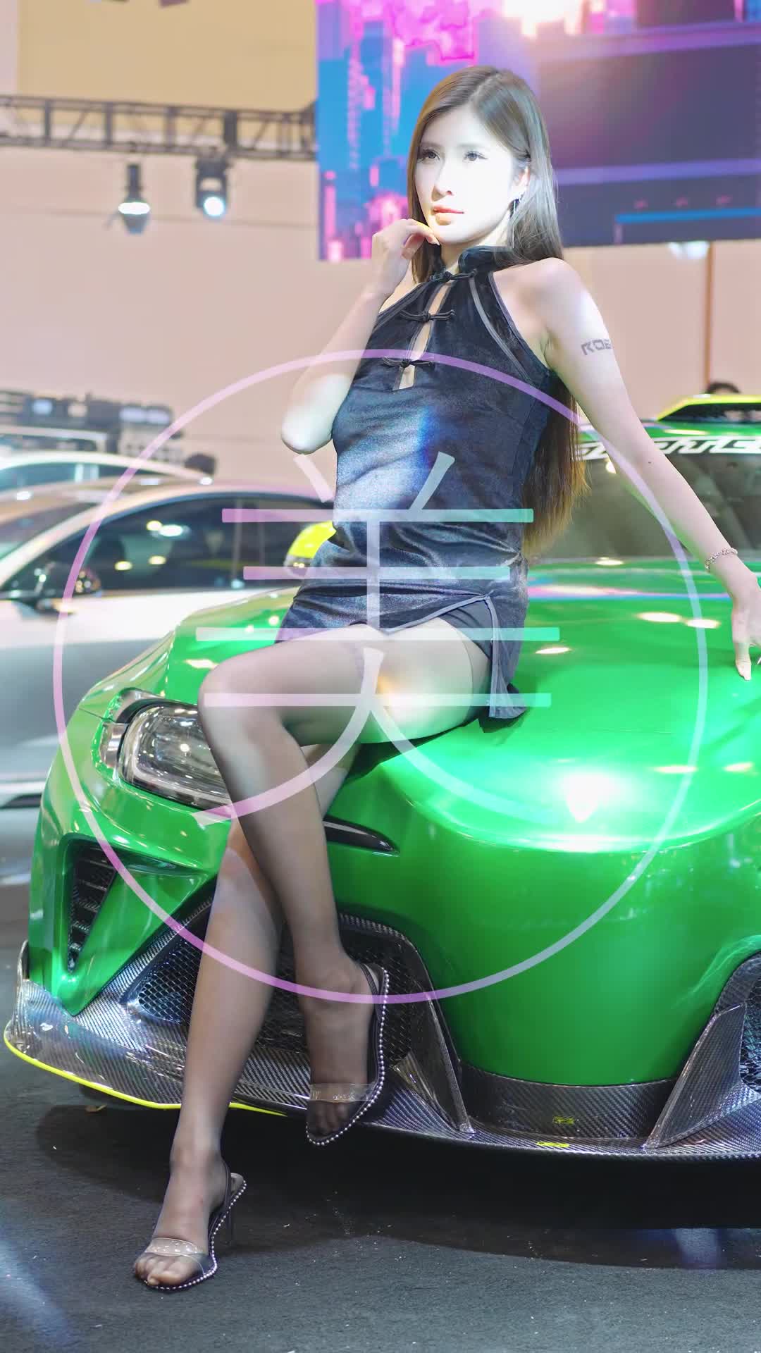 中國 蘇州 GTSHOW改裝車展【 汽車沙龍 】賽車模特兒17