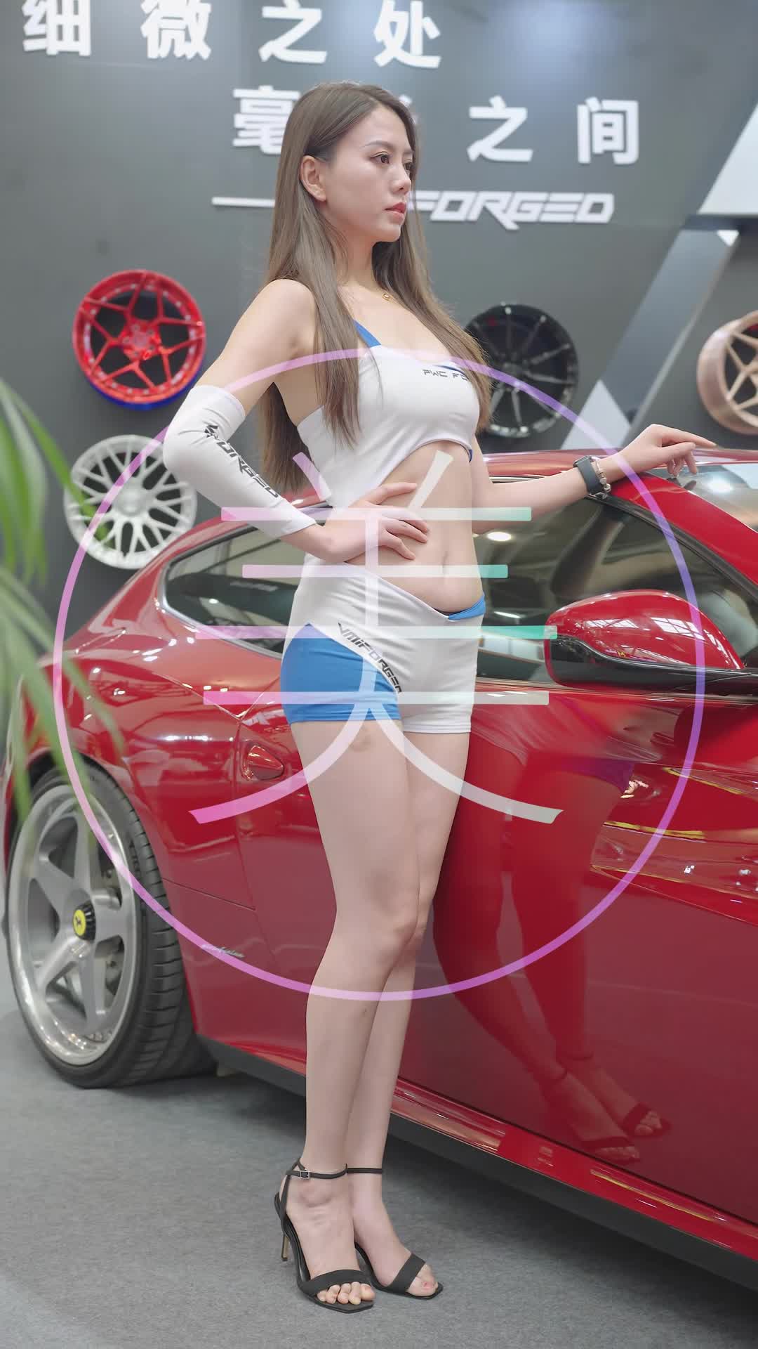 中國 蘇州 GTSHOW改裝車展【 汽車沙龍 】賽車模特兒18