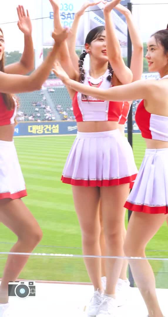 韓國 終於看到了高珠熙 李柱熙 啦啦隊長